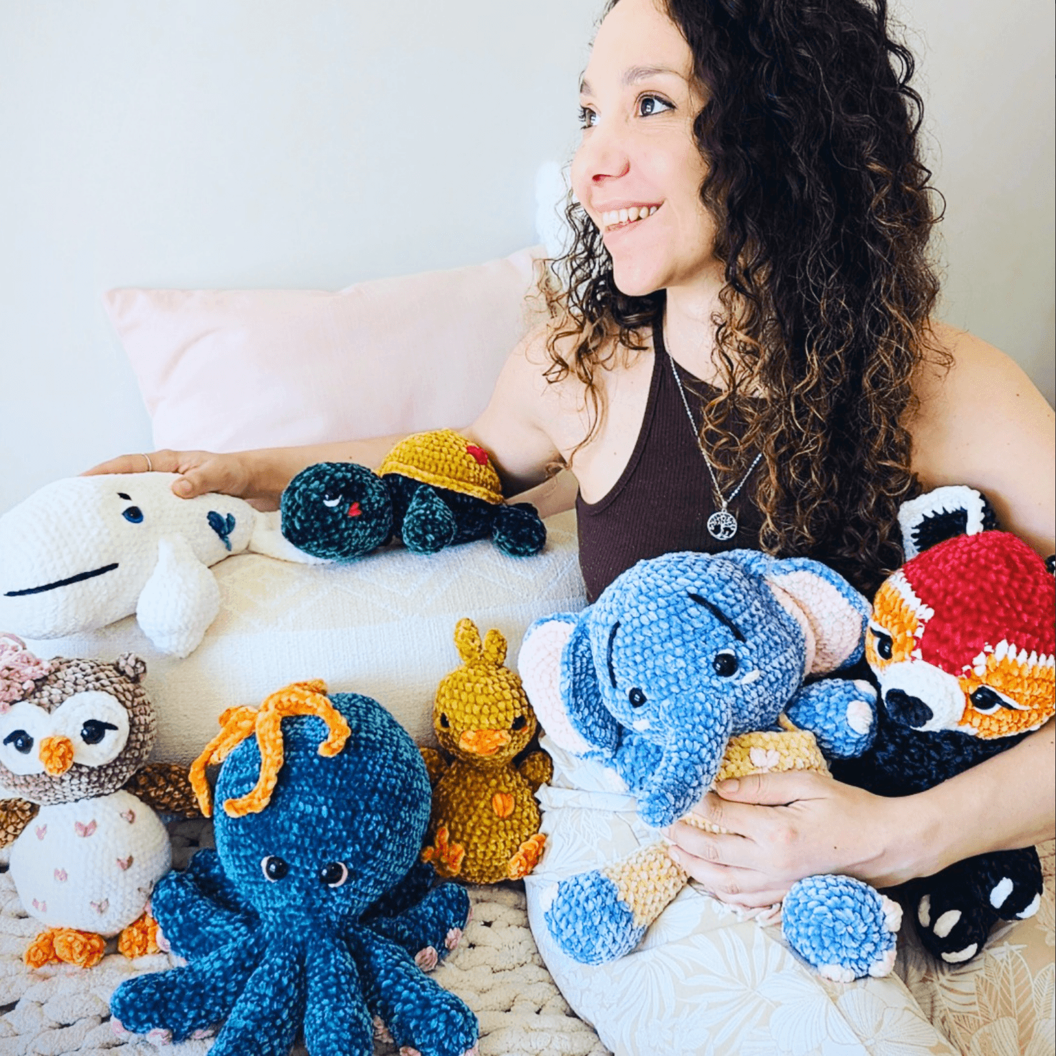 ✨ Find free tutorials for all my creations on my YouTube channel: @megurumi_creative!
(Link in bio, or DM me if you can't find it!)
If you'd like to support my work and help me keep creating free content, any support means the world to me 💕
Once tested and polished, my patterns are available in my Etsy shop, and some are already up!
Thank you for following along and being part of my creative journey. Happy crocheting! 🧶💫
